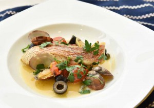 【イタリア】鮮魚のアクアパッツァ 